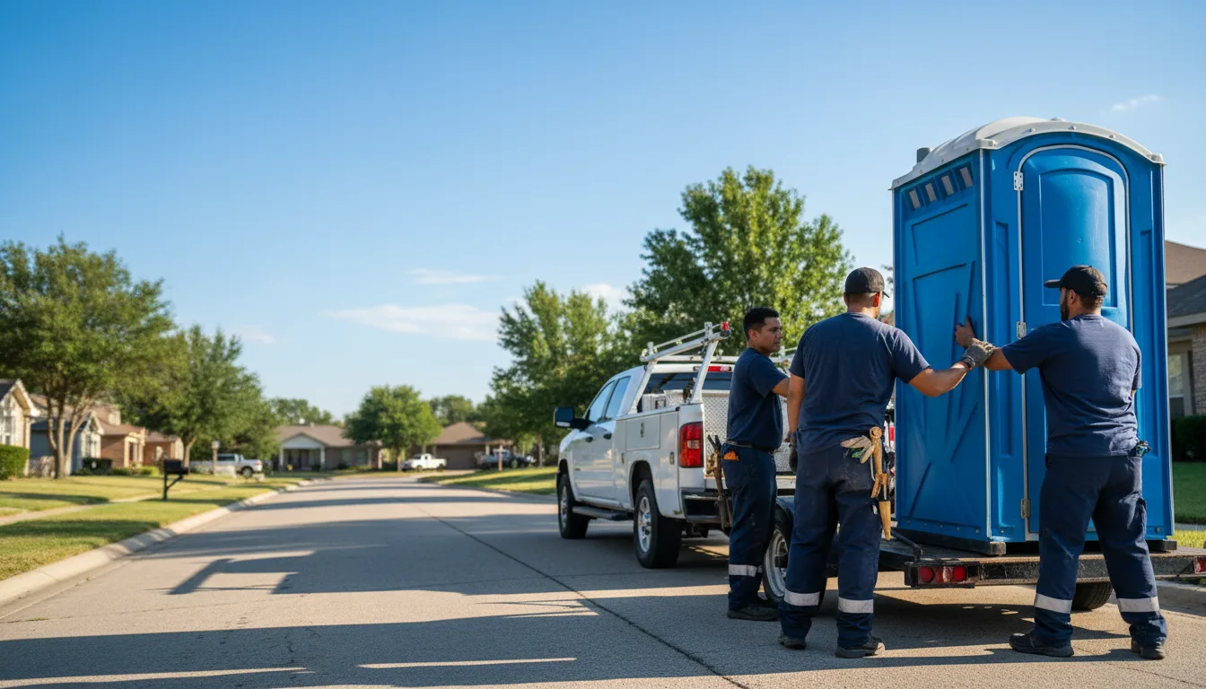 Portable Toilet Rental in Strawn, TX near me